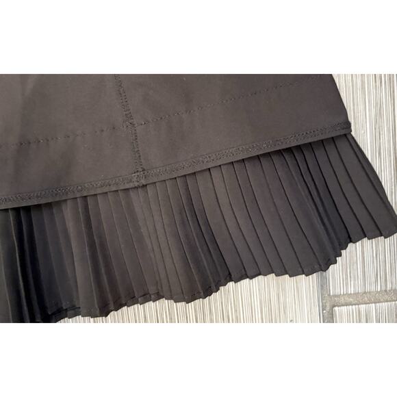 Ibkul Women’s Black Pleated Tennis Skort Golf Pull-On Performance Size Large - Picture 2 of 6